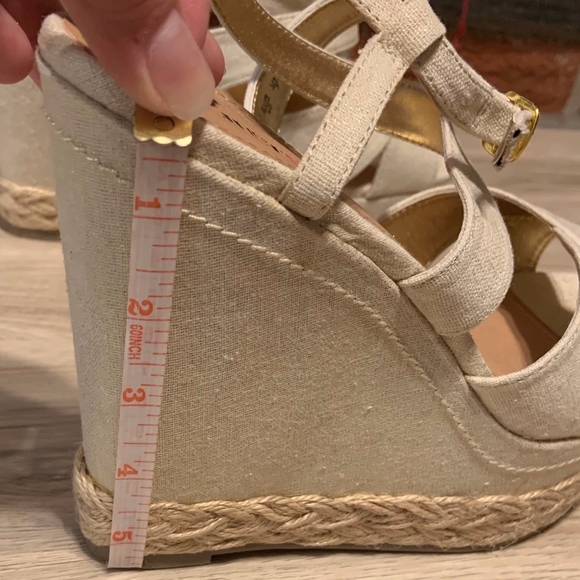 Brand New Just Fab Wedge Sandals. - Picture 3 of 6